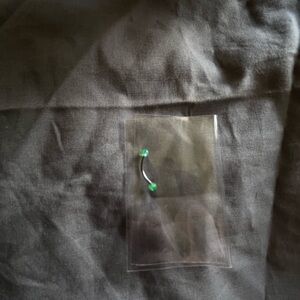 5 individually wrapped 18g eyebrow rings